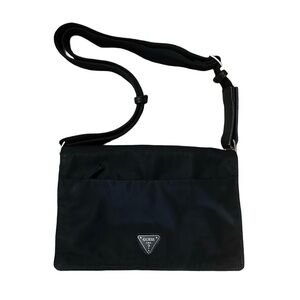 Guess Nylon Black Messenger Bag